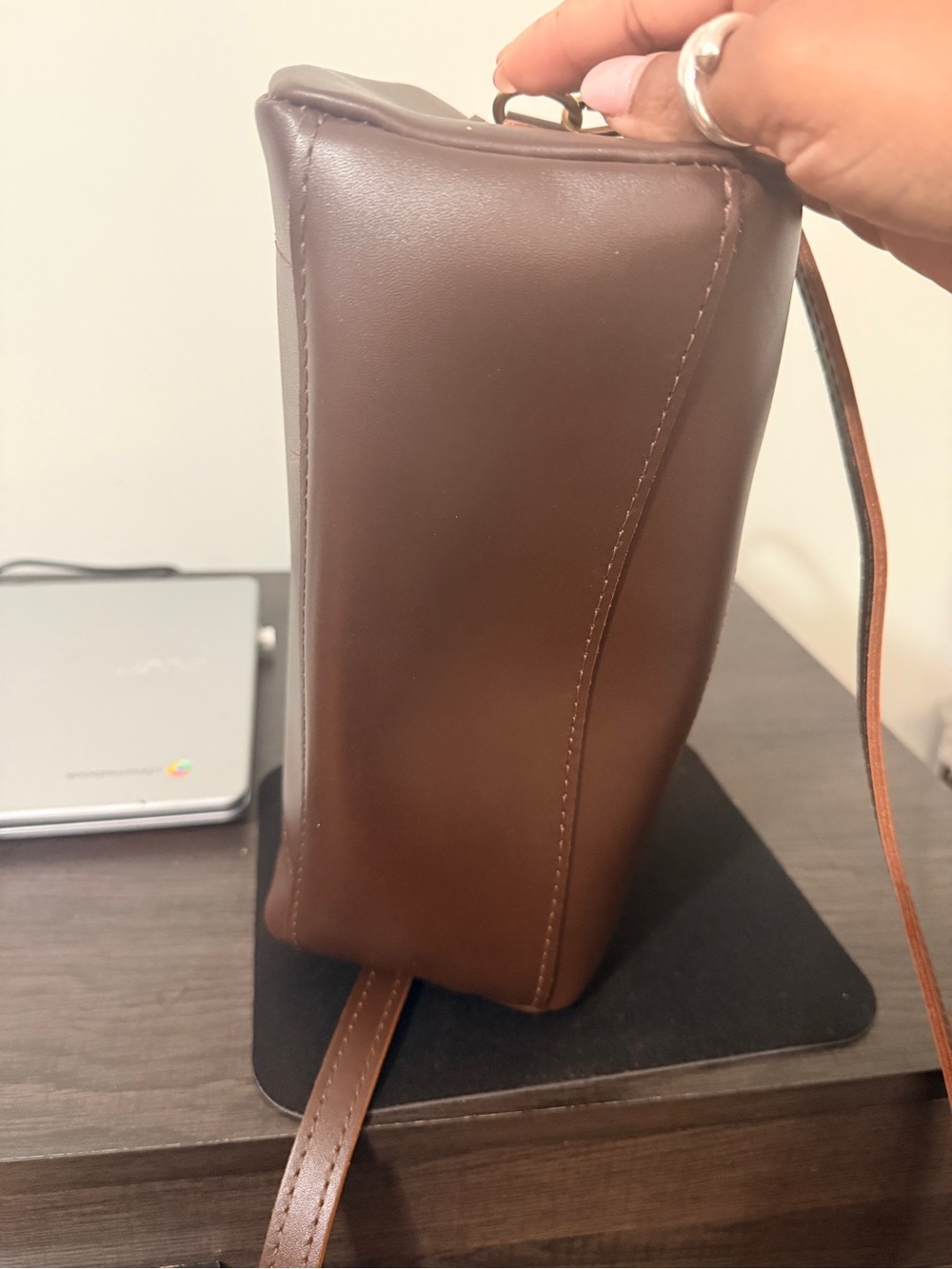 Portland Leather Sloan bag premium Grizzly - Picture 4 of 6